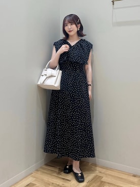 「アイテム（バレエシューズ）」を使った、maika10008さん（レディース・158cm・20代）の夏コーディネート