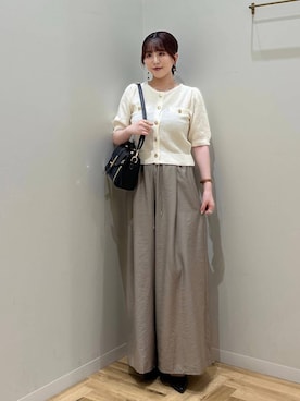 「アイテム（その他パンツ）」を使った、maika10008さん（レディース・158cm）の夏コーディネート
