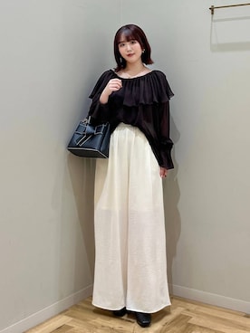 「アイテム（ドレスシューズ）」を使った、maika10008さん（レディース・158cm）の夏コーディネート