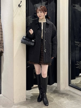 「mysty woman（ミスティウーマン）のアイテム」を使った、maika10008さん（レディース・158cm）の秋コーディネート