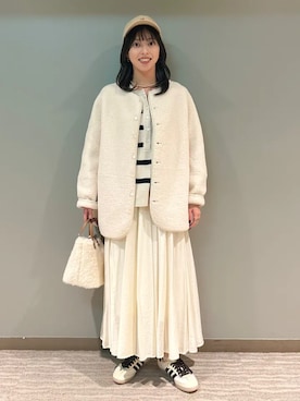 福西さん(レディース・160cm)の冬コーディネート