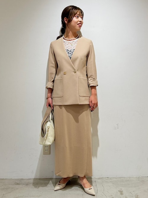 セール】〈手洗い可能〉アセテート混 バックサテン マーメイド