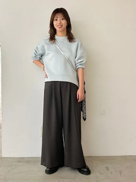 福西さん(レディース・160cm)の冬コーディネート