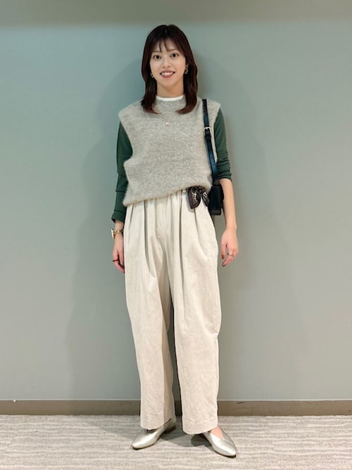 シップス（SHIPS）/gicipi:バック U ロング スリーブ Tシャツ（CECE） セール】gicipi:バック U ロング スリーブ Tシャツ（CECE）（Tシャツ