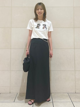 「シップス フォー ウィメン(SHIPS for women)」｜福西さん（レディース・160cm）の夏コーディネート