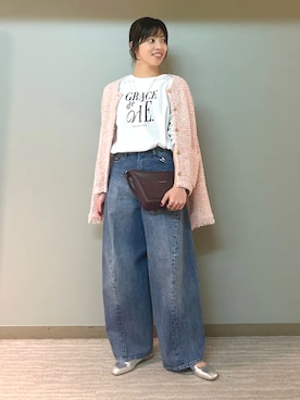 福西さん（レディース・160cm）の春コーディネート
