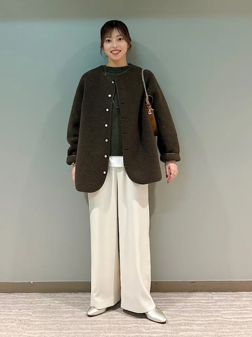 SHIPS別注】ISLAND TIEDS:〈手洗い可能〉クルーネック ニット（ニット