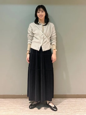 福西さん(レディース・160cm)の冬コーディネート