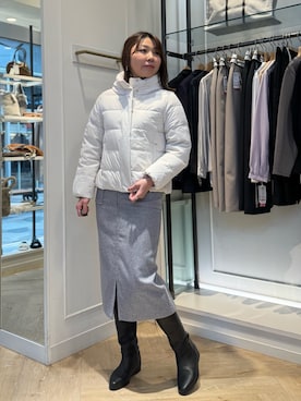 ZAWAさん（レディース・167cm）の冬コーディネート