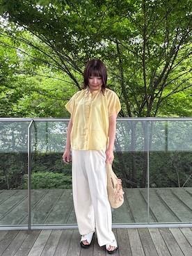 ZAWAさん（レディース・167cm）の夏コーディネート