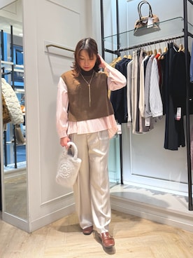 ZAWAさん（レディース・167cm）の秋コーディネート