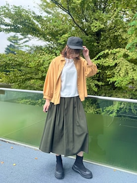 ZAWAさん（レディース・167cm）の秋コーディネート