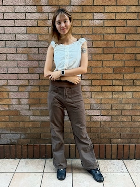 「甘辛mix」｜Nike Yokohama Vivreさん（レディース・164cm）の秋コーディネート