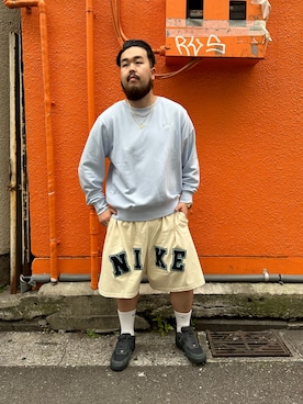「NIKE（ナイキ）のアイテム（トップス）」を使った、Nike Yokohama Vivreさん（メンズ・178cm）の春コーディネート