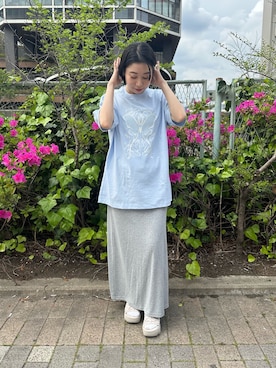 「NIKE（ナイキ）のアイテム（トップス）」を使った、Nike Yokohama Vivreさん（レディース・156cm）の春コーディネート