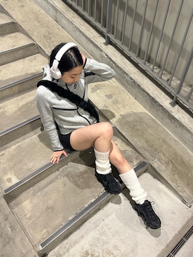 Nike Yokohama Vivreさん（レディース・156cm）の冬コーディネート