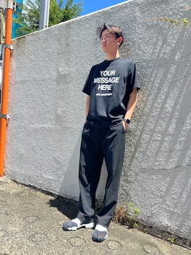 Nike Yokohama Vivreさん（メンズ・176cm）の夏コーディネート