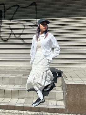 「NIKE（ナイキ）のアイテム」を使った、Nike Yokohama Vivreさん（レディース・158cm）の夏コーディネート