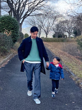 くまさん（メンズ・176cm）の冬コーディネート