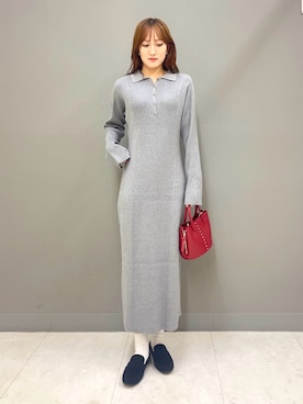 「SENSEOFPLACE」｜KEIKOさん（レディース・163cm）の秋コーディネート