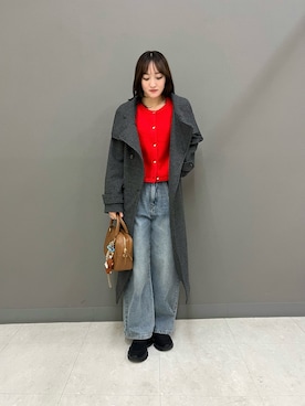 「SENSEOFPLACE」｜「アイテム（ジャケット/アウター）」を使った、KEIKOさん（レディース・163cm）の秋コーディネート