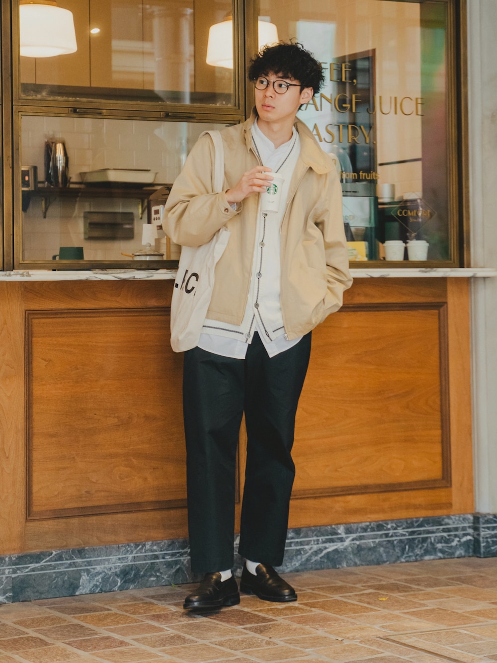 三木 克海｜SCYE BASICSのジャケット/アウターを使ったコーディネート