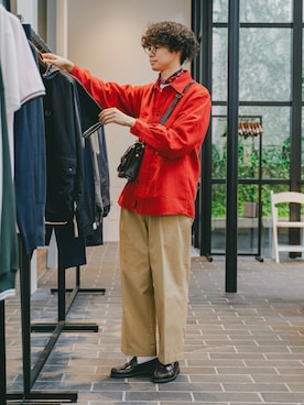 三木 克海さん(メンズ・175cm)の秋コーディネート