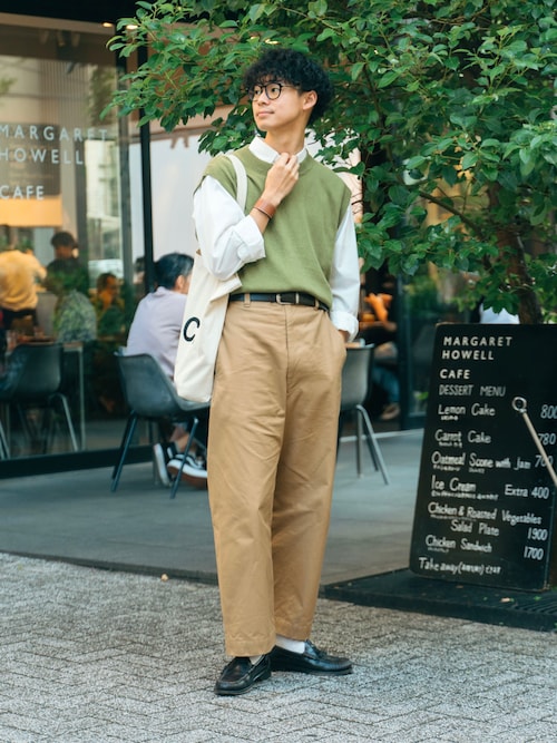 MHL.（エムエイチエル）の「HIGHGAUGE COTTON LINEN（ベスト）」 - WEAR