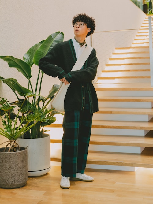 フレッドペリー　Alpaca Blend Cardigan FRED PERRY（フレッドペリー）の「Alpaca Blend Cardigan