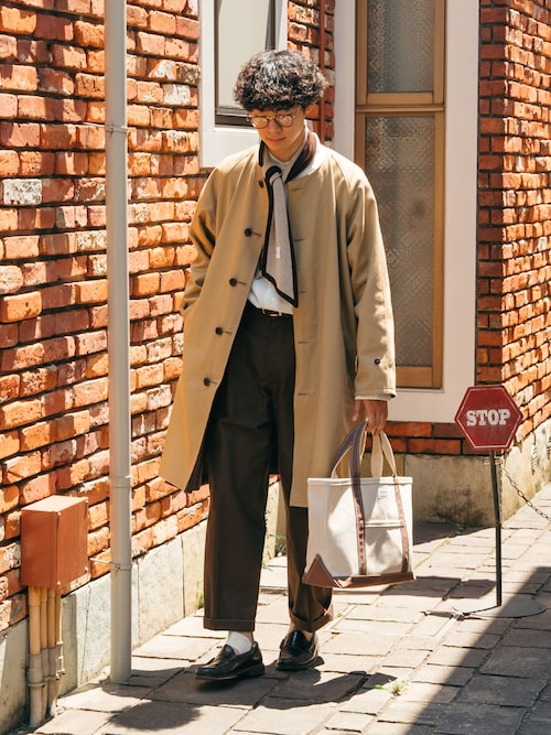 三木 克海|マフラーを使ったコーディネート WEAR