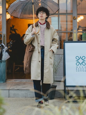 三木 克海さん（メンズ・175cm）の春コーディネート