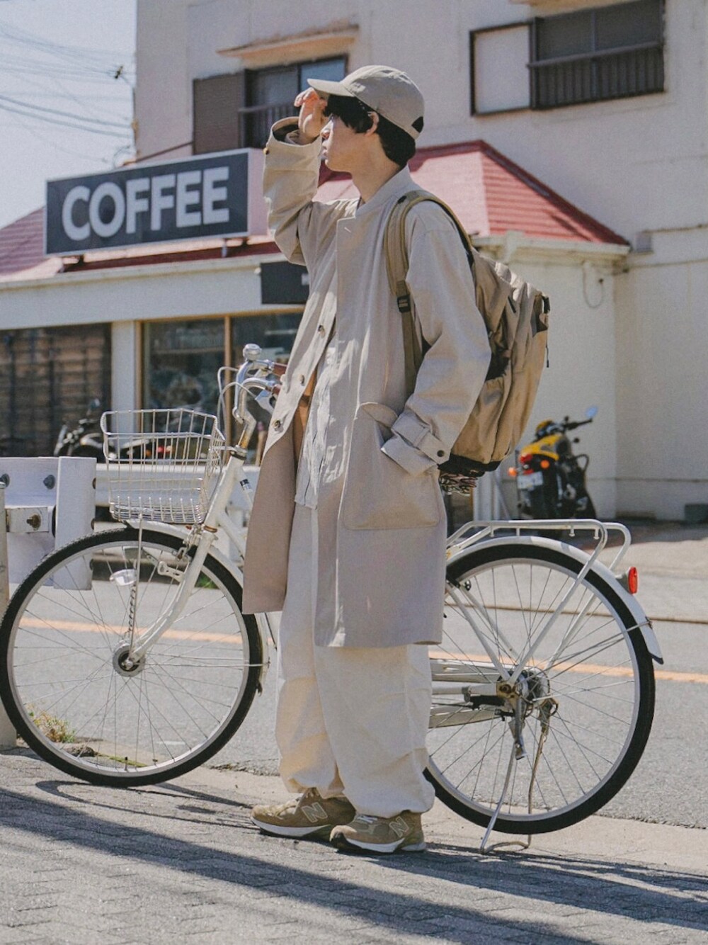 ヘリーハンセン HELLY HANSEN 新品 リュック ベージュ（HELLY