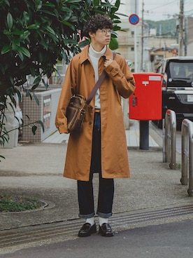 「FORK&SPOON（フォークアンドスプーン）のアイテム（ジャケット/アウター）」を使った、三木 克海さん（メンズ・175cm）の秋コーディネート