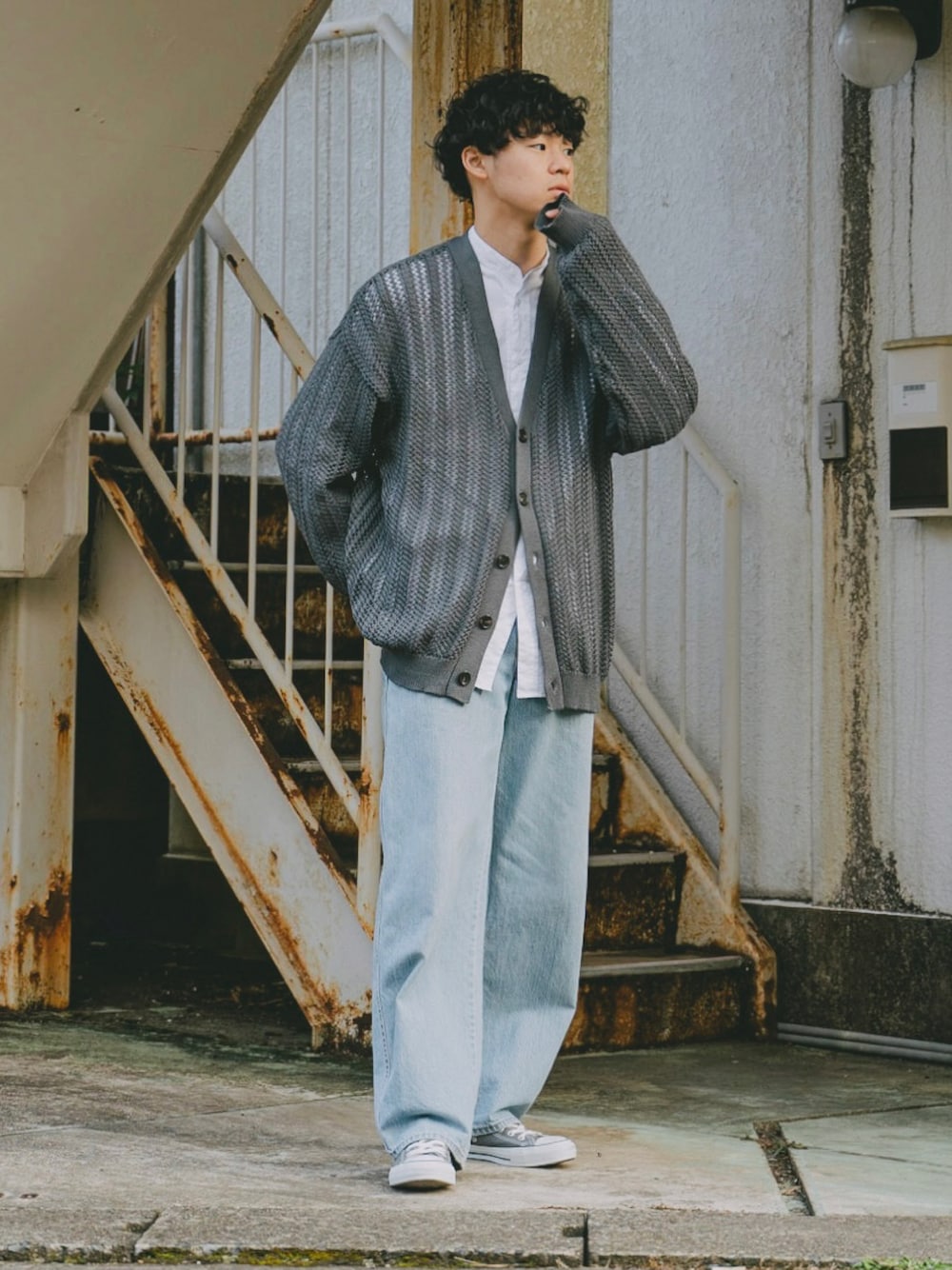 M様 C6529 カーディガンコーデ 三木 克海｜MONO-MARTのカーディガン/ボレロを使ったコーディネート