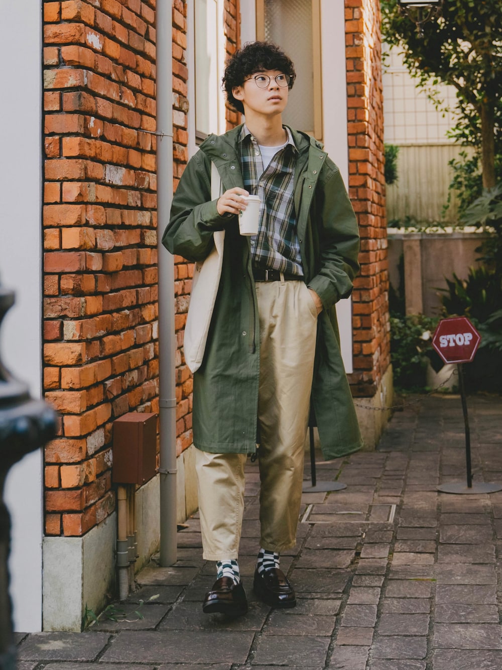 三木 克海｜FRED PERRYのモッズコートを使ったコーディネート - WEAR