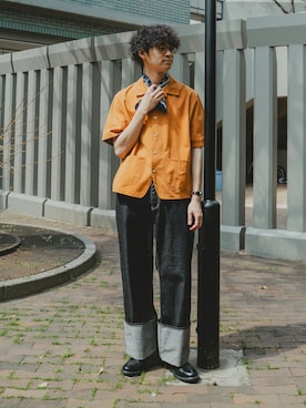 三木 克海さん(メンズ・175cm)の春コーディネート