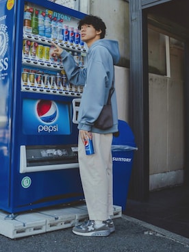 三木 克海さん（メンズ・175cm）の秋コーディネート