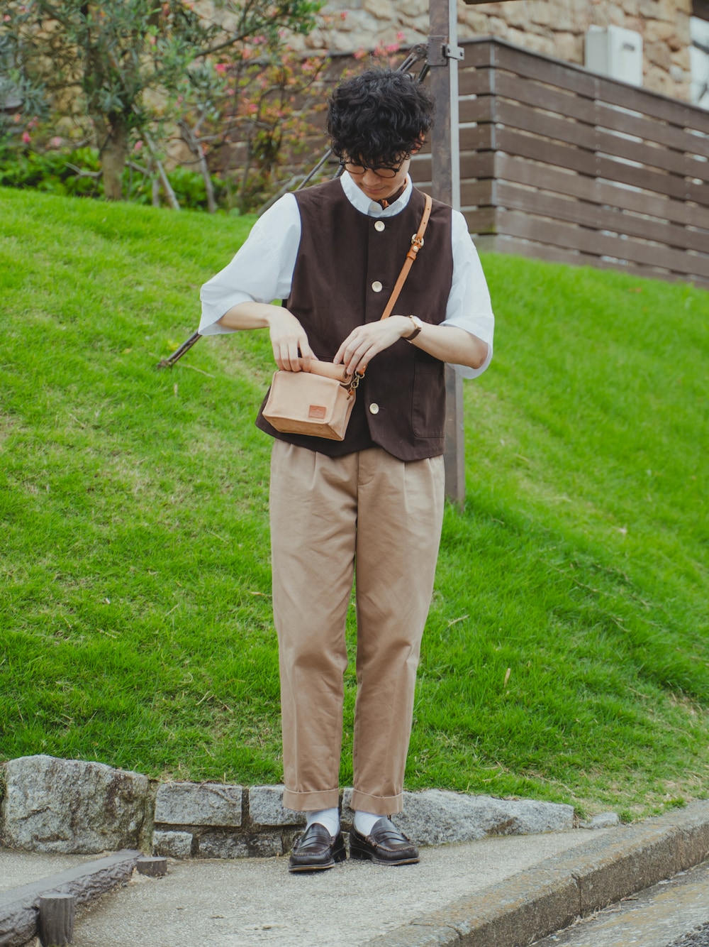 三木 克海｜SCYE BASICSのチノパンツを使ったコーディネート - WEAR
