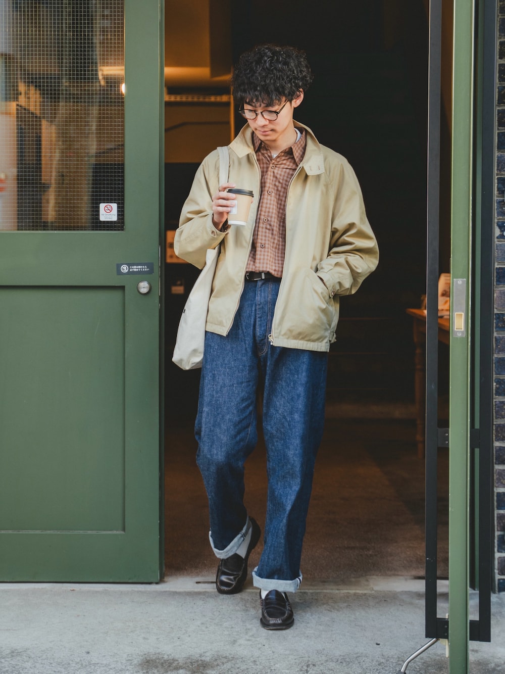 三木 克海｜SCYE BASICSのジャケット/アウターを使ったコーディネート