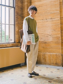 トップス MHL. HIGHGAUGE COTTON LINEN HIGHGAUGE COTTON LINEN（ニット/セーター）｜MHL