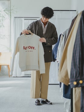 三木 克海さん（メンズ・175cm）の冬コーディネート