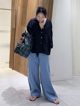 「BABYLONE（バビロン）のアイテム」を使った、a_25251004さん（レディース・159cm）の夏コーディネート