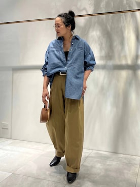 「アイテム（ハンドバッグ）」を使った、a_25251004さん（レディース・159cm・40代）の夏コーディネート
