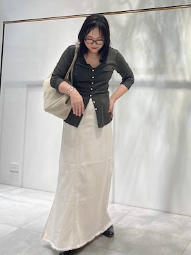 「アイテム（バッグ）」を使った、a_25251004さん（レディース・159cm・30代）の秋コーディネート