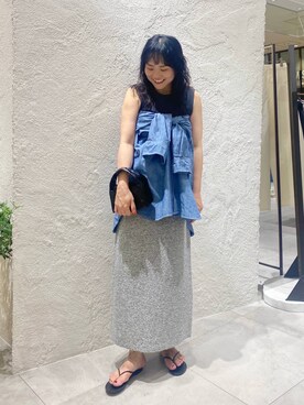 「NINA&JULES（ニナエジュール）のアイテム」を使った、a_25251004さん（レディース・159cm）の夏コーディネート