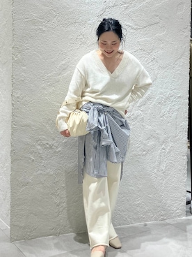「若見え」｜「アイテム（スウェットパンツ）」を使った、a_25251004さん（レディース・159cm）の冬コーディネート