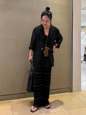 「MOHI（モヒ）のアイテム」を使った、a_25251004さん（レディース・159cm）の夏コーディネート