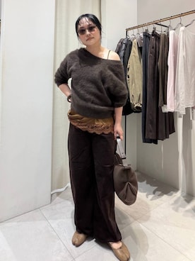 「AIM（エイム）のアイテム」を使った、a_25251004さん（レディース・159cm）の秋コーディネート