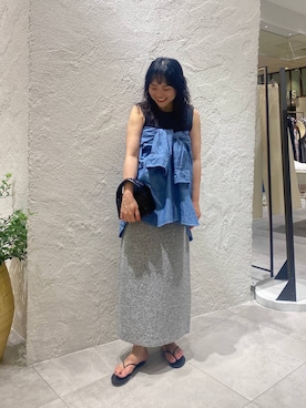 「NINA&JULES（ニナエジュール）のアイテム」を使った、a_25251004さん（レディース・159cm）の夏コーディネート