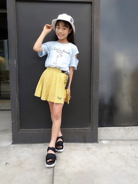 ayuさん（キッズ・142cm）の夏コーディネート